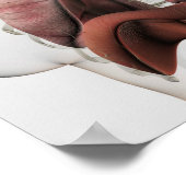 3D-Ansicht des weiblichen Atemsystems 3 Poster (Ecke)