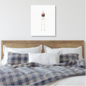 3D-Ansicht des weiblichen Atemsystems Leinwanddruck (Insitu (Schlafzimmer))