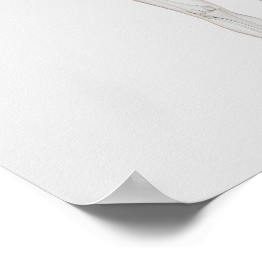 3D-Ansicht des weiblichen Atemsystems Poster (Ecke)