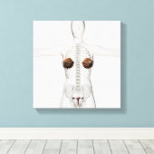 3D Ansicht des weiblichen Fortpflanzungssystems Leinwanddruck (Insitu (Holzboden))