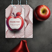 3D-Apfel unserer geometrischen Babydusche der Auge Geschenkanhänger