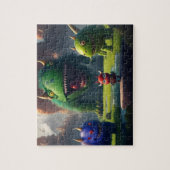 3D Art Fantasy World Niedliche Monster Puzzle (Vertikal)