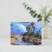 3d Art seeing is believing Postkarte (Stehend Vorderseite)