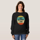 3d Artis Best 3d Artist Ever Sweatshirt (Vorne ganz)