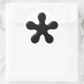3d Asterisk Stickers (Tasche)