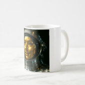 3D-Astronaut Kaffeetasse (VorderseiteRechts)