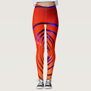3d Atemberaubendes Objektmuster im Phantastischen Leggings