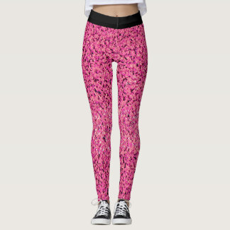 3d Atemberaubendes Sportmuster im schönen Rosa Leggings
