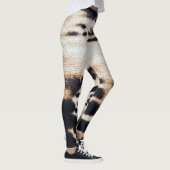 3d Atemberaubendes Tiermuster im Hyena-Skin-Design Leggings (Rechts)