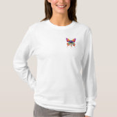 3D ATTRAKTIVER SCHALTFLY-DRUCKER T - SHIRT (Vorderseite)