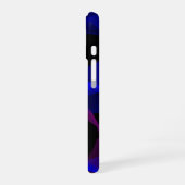 3D auf 2D geometrisches Zylinder iPhone 16 Hülle (Linke Seite)