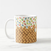 3D-Aussehen gedruckter Vanilla-Eis Kaffeetasse (Links)
