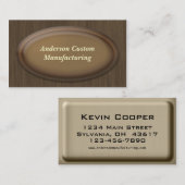 3D Award Style Visitenkarte (Vorne/Hinten)