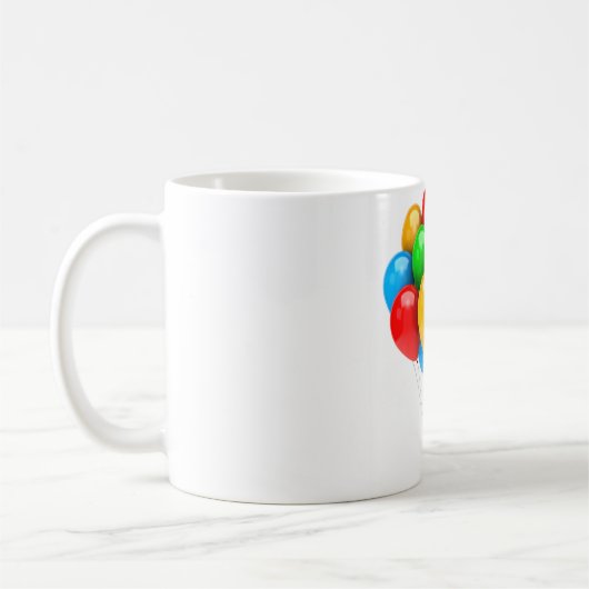 3D-Ballons Kaffeetasse (Links)