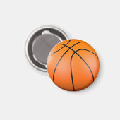 3D Basketball Magnet (Vorderseite/Rückseite)