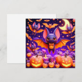 3D bats pumpkins halloween (Vorne/Hinten)