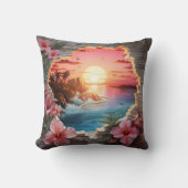 3D beach cushion Kissen (Vorderseite)