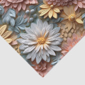 3d Beautiful Pastel Blume Decoupage Seidenpapier (Ausschnitt)