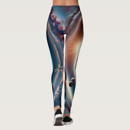 3D-Bereich 01 Leggings (Rückseite)