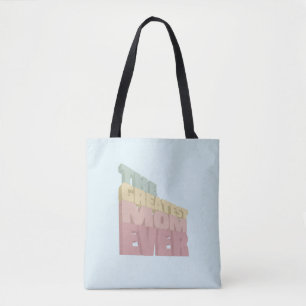 3D Beste Mama je Design Tasche