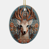 3D bestickte Schauspiellandschaft Keramik Ornament (Rechts)