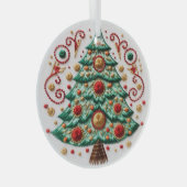 3D bestickte Weihnachtsschmuck (Vorderseite Rechts)