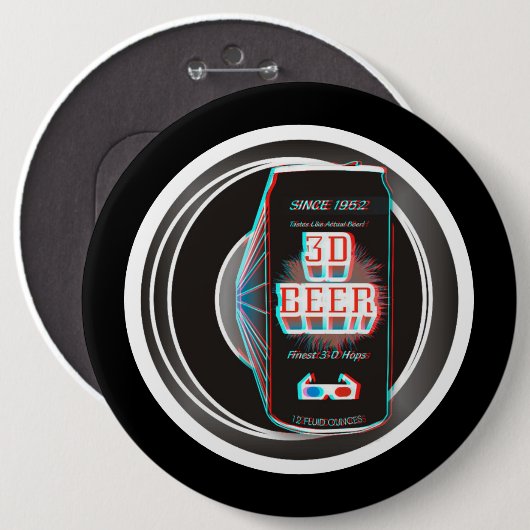 3D BIER! BUTTON (Vorne & Hinten)