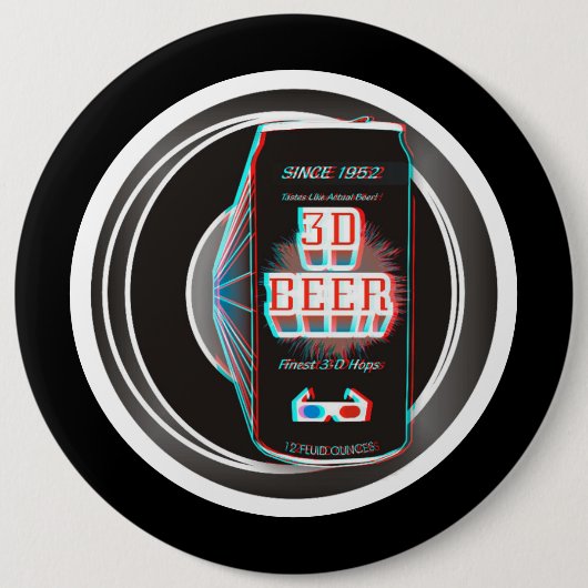 3D BIER! BUTTON (Vorderseite)