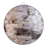 3D Birch Bark Dartscheibe (vorne)