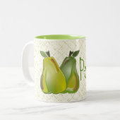 3D Birnen (WC) Tasse (Vorderseite Links)