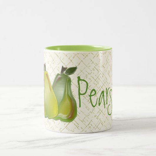 3D Birnen (WC) Tasse (Mittel)