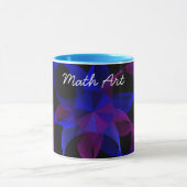 3D bis 2D Geometric Cylinder Match Art Coffee Tass Tasse (Zentrum)