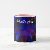 3D bis 2D Geometric Cylinder Match Art Coffee Tass Tasse (Zentrum)
