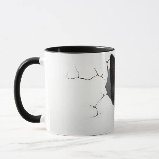 3D Black Cat Tasse 10 (Links)