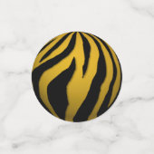 3D Black & Gold Balls Confetti Konfetti (Klein Vorderseite)