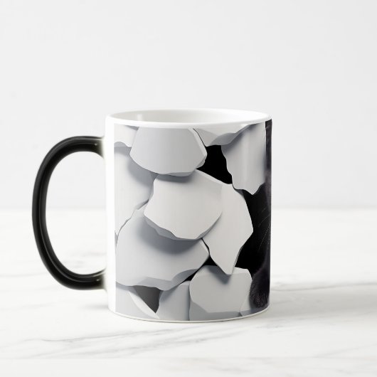 3D Black Verwandlungstasse (Links)