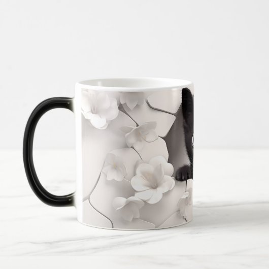 3D Black Verwandlungstasse (Links)