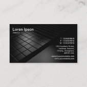 3d Blöcke Visitenkarte (Rückseite)