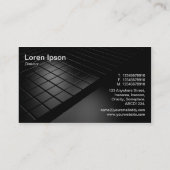 3d Blöcke Visitenkarte (Rückseite)