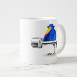3d Blue Bird Weightliter Jumbo-Tasse