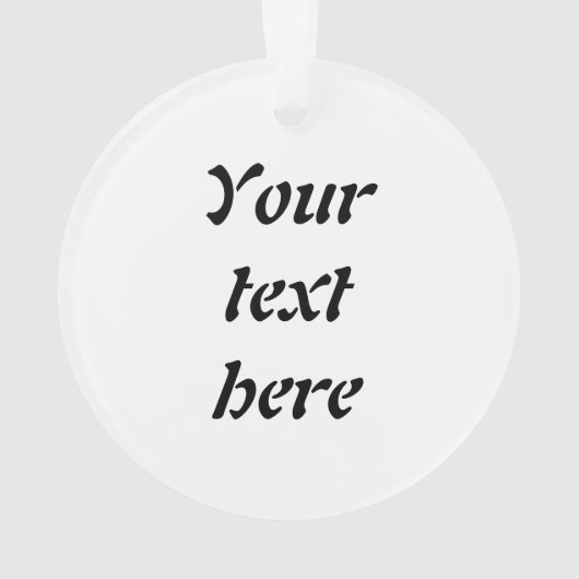 3d Blue Christmas Trees Ornament (Rückseite)