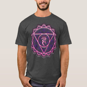 3d Blume Chakra Meditation Spiritualität T-Shirt