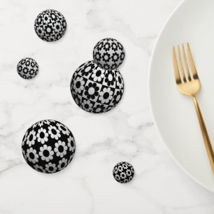 3D-Blume-Power-Balls Konfetti