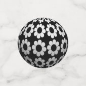 3D-Blume-Power-Balls Konfetti (Klein Vorderseite)