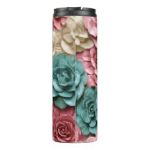 3D-BLUME UND ROSE THERMOSBECHER (Rückseite)