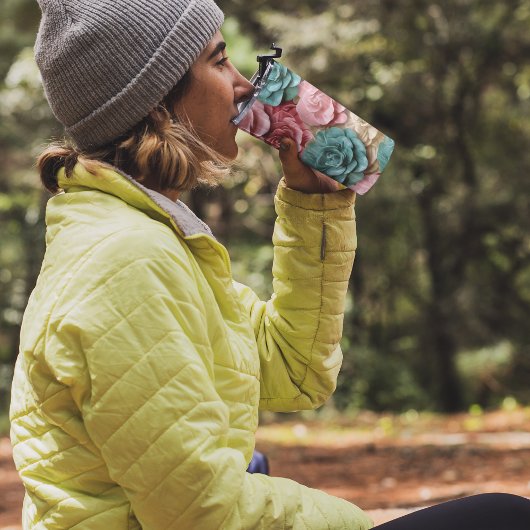 3D-BLUME UND ROSE THERMOSBECHER