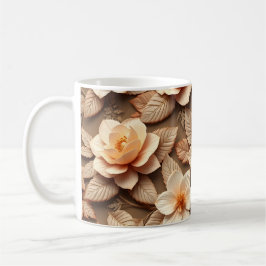 3D-Blumen Kaffeetasse