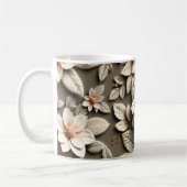 3D-Blumen Kaffeetasse (Links)
