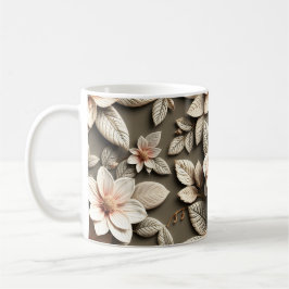 3D-Blumen Kaffeetasse