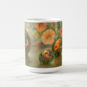 3D Blumen- u. MarmorTasse Kaffeetasse